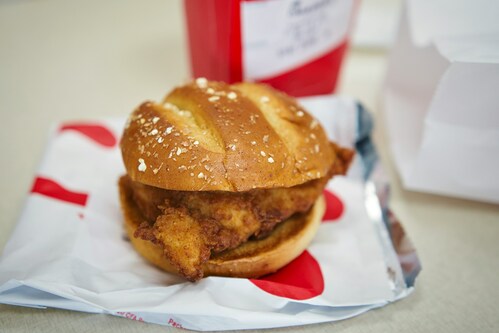 Chicken, Boneless Bucket, Veggie, Burger,
